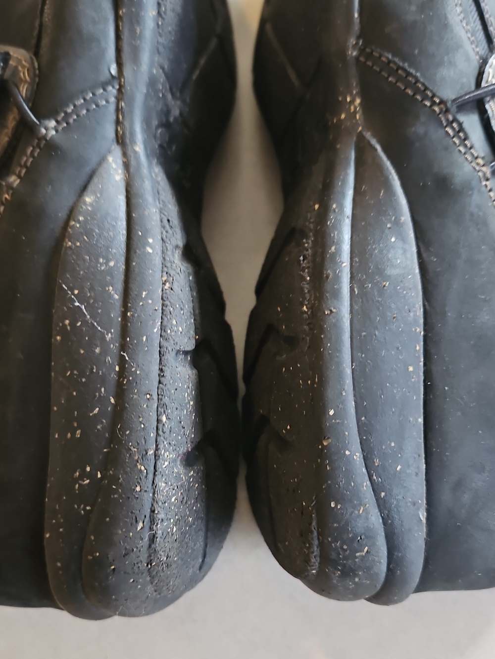 Clarks Roseville Dot Slip On Black Shoes - Picture 9 of 14